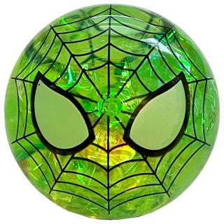 Super Duper svítící skákající míček oči 6 cm Barva: Zelený