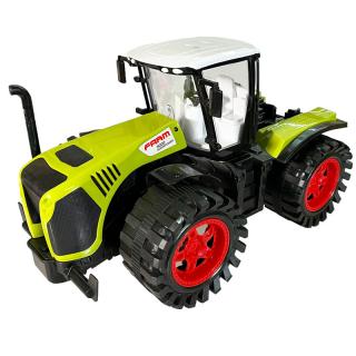 Traktor na setrvačník 40 cm zelený