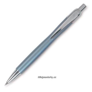 Balení 10 ks Kuličkové pero ROKI s modrou metalízou