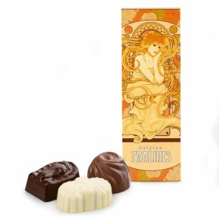 Belgické pralinky v dárkovém balení Pralines, 150 g