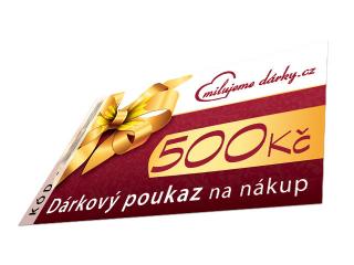 Dárkový poukaz 500 Kč