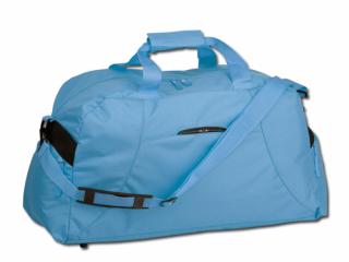 jednoduchá cestovní taška světle modrá