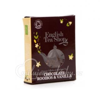 MINI TEA, BIO pyramidový čaj, čokoláda-rooibos-vanilka, hnědý obal (minimální odběr 2 ks)