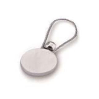 přívěsek na klíče kulatý stříbrný (Zboží v doprodeji za zvýhodněnou cenu - před objednávkou doporučujeme ověřit aktuální skladové zásoby)