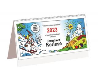 Stolní týdenní kalendář KERLES, 2023, 1 ks