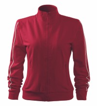 stylová dámská mikina Terry Jacket červená - XS