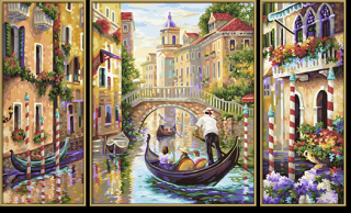 Benátky (50 x 80 cm) (Malování podle čísel - Schipper)