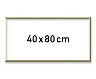Hliníkový rám 40x80cm zlatý (Malování podle čísel - Schipper)