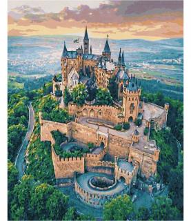 Hrad Hohenzollern (40 x 50 cm) (Malování podle čísel - Schipper)