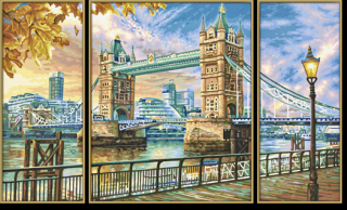 London Tower Bridge (50 x 80 cm) (Malování podle čísel - Schipper)