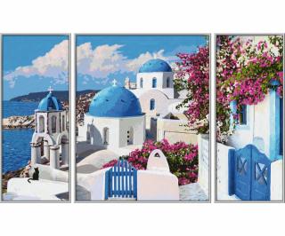 Santorini (50 x 80 cm) (Malování podle čísel - Schipper)