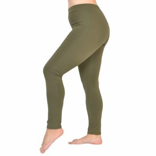Bavlněné legíny – ELA / khaki (Bavlněné legíny – ELA / khaki)