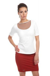 Bavlněné triko - NATY /krémová bílá (Bavlněné triko - NATY /krémová bílá)