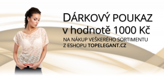 Dárkový poukaz - 1000 Kč