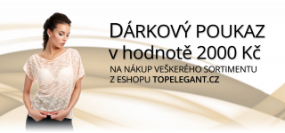 Dárkový poukaz - 2000 Kč