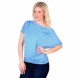 Tričko s vodou - LUISA / modrá, chladivá (Tričko s vodou - LUISA / modrá, chladivá)