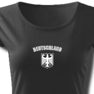 Tričko dámské s potiskem Deutschland
