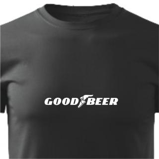 Tričko triko pánské s potiskem Good Beer