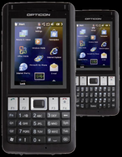 Opticon H21 s numerickou klávesnicí (- datový terminál pro mobilní prodejnu Mobile S3)