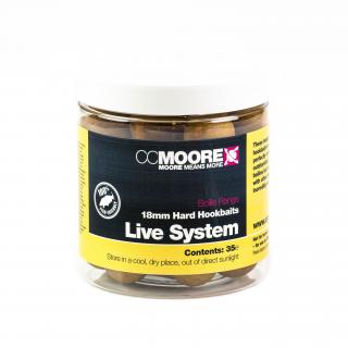 CC Moore - Live system Hard boilie 18mm 35ks