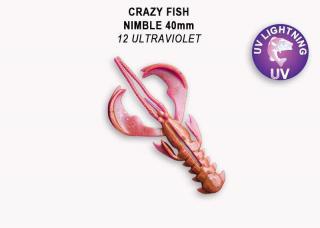 Crazy Fish - Nimble 4 cm 9 ks Barva: 12