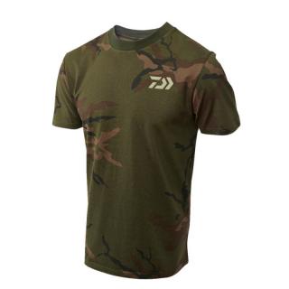 Daiwa - Tričko Carp Camo T-shirt Velikost: XXXL