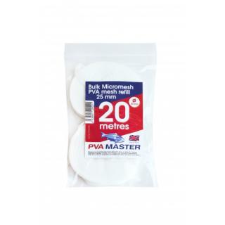 DK Fishing - Náhradní punčocha PVA MASTER 20 m (2 x 10 m) 25 mm Micromesh