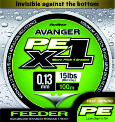 Formax - Pletená šňůra Avenger feeder