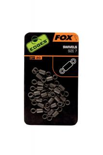 Fox - Obratlíky Edges Swivels Standard Size 7 x 20ks