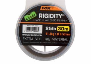 Fox - Vlasec Edges Rigidity Chod Filament nosnost: 25 lbs, síla: 0,53 mm