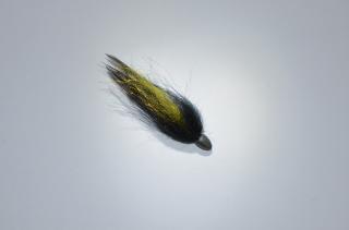Jigstreamer - Hauzerka 3,5g 6cm Barva: Černá se žlutou