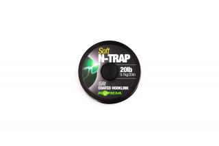 Korda - Ztužená šňůrka N-TRAP Soft 20 m Barva: Gravel, nosnost: 20 lb