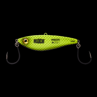 MADCAT - Sumcová Nástraha  Vibratix 12CM 110G Barva: Fluo Yellow UV, gramáž: Fluo Yellow UV, Velikost: 12 cm