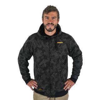 Mikbaits- Bunda se zipem Black Camou Sherpa černá Velikost: 4XL