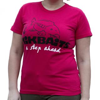 Mikbaits  - Dámské tričko červené Ladies team Velikost: L