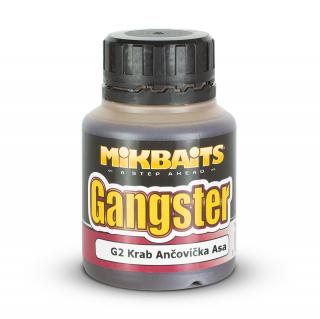 Mikbaits - Gangster dip 125ml - všechny druhy druh: G2 Krab Ančovička Asa