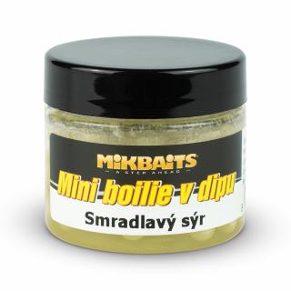 Mikbaits -  Mini boilie v dipu 50ml - všechny druhy druh: Smradlavý sýr