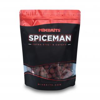 Mikbaits  - Spiceman boilie Chilli Squid hmotnost: 2,5 kg, průměr: 20 mm