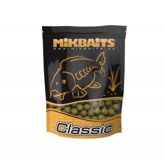 Mikbaits - X-Class boilie 4kg  - všechny druhy druh: Játra Halibut, Velikost: 20 mm