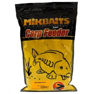 Mikbaits - Zig mix 1kg Banán&Ananas