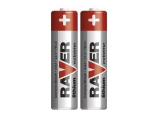 RAVER - Baterie lithium extreme AAA 2 ks