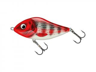 Salmo - Slider 10 cm Sinking Barva: Red Head Striper