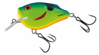 Salmo -  Squarebill  6cm Floating Barva: Chartreuse Powder Blue