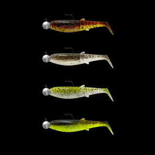 Savage gear - CANNIBAL SHAD  MIX 4+4PC gramáž: 3+5 g, typ: 6,8 cm, Velikost: 6,8 cm