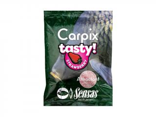 Sensas - Práškový posilovač Powder carp Tasty - různé příchutě příchuť: Strawberry (jahoda)