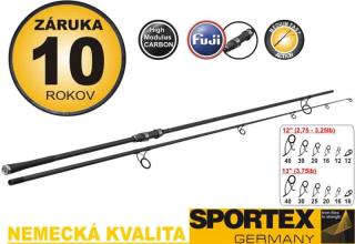 Sportex - Kaprový prut DNA Carp 2-díl 366cm,3,00lbs-EVArukojeť Variant: 396cm,3,75lbs - EVA rukojeť