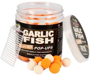 Starbaits - Garlic Fish - Boilie FLUO plovoucí 80g 14mm