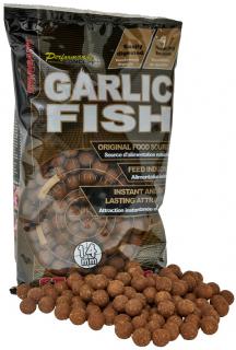 Starbaits - Garlic Fish Boilie potápivé množství: 1 kg, Velikost: 14 mm