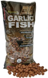 Starbaits - Garlic Fish Boilie potápivé množství: 2,5 kg, Velikost: 14 mm
