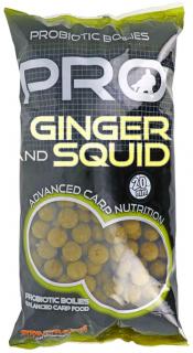 Starbaits - Ginger Squid Boilie Pro Boilie potápivé množství: 1 kg, Velikost: 20 mm